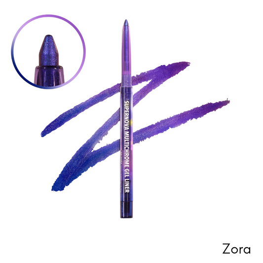 Eyeliner Moira Cosmetics Supernova Zora Bleu et Violet