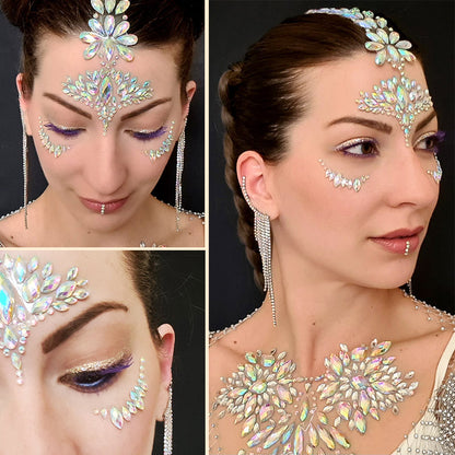 Pack Strass Visage & Corps Holographique
