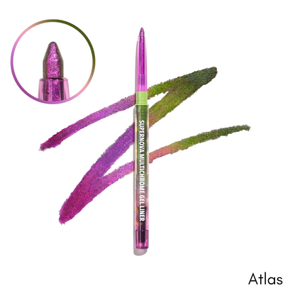 Eyeliner Moira Cosmetics Supernova Atlas Rose et Vert