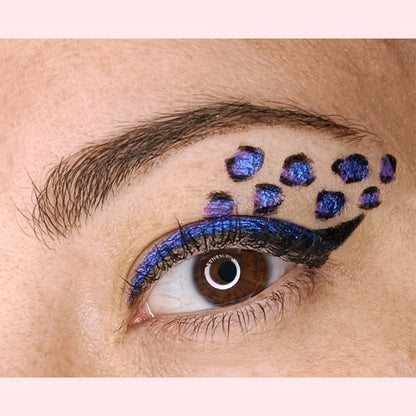 Eyeliner Multichrome Supernova Zora - Bleu & Violet