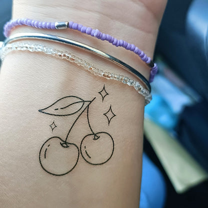 12 Tatouages Temporaires - Boîte été