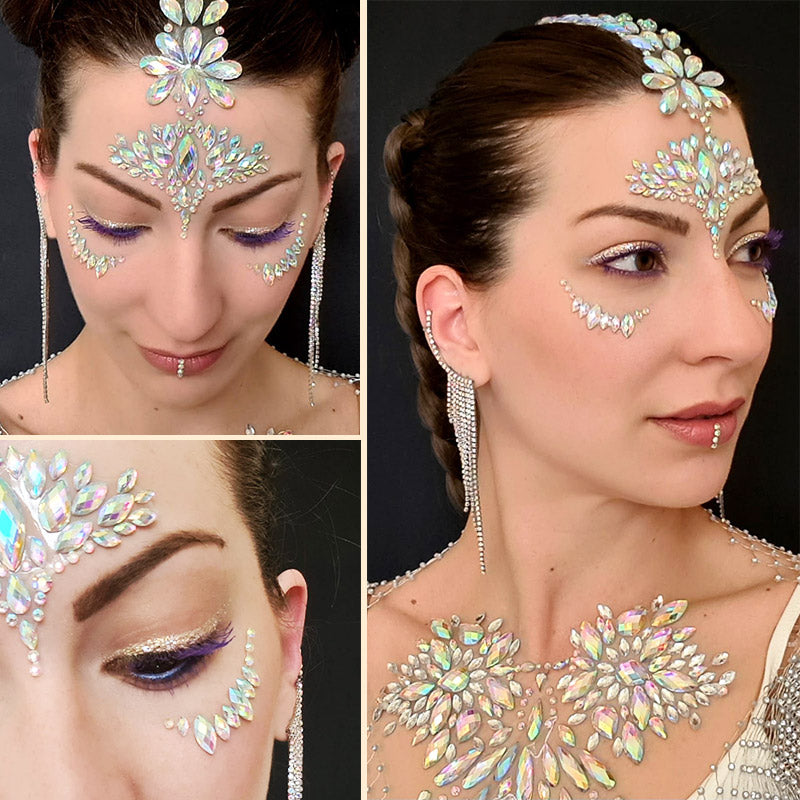 pack de strass pour le corps et le visage