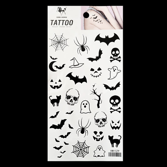 Tatouages Temporaires - Halloween