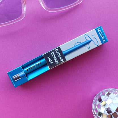 Eyeliner Satiné Shimmer - Bleu Turquoise